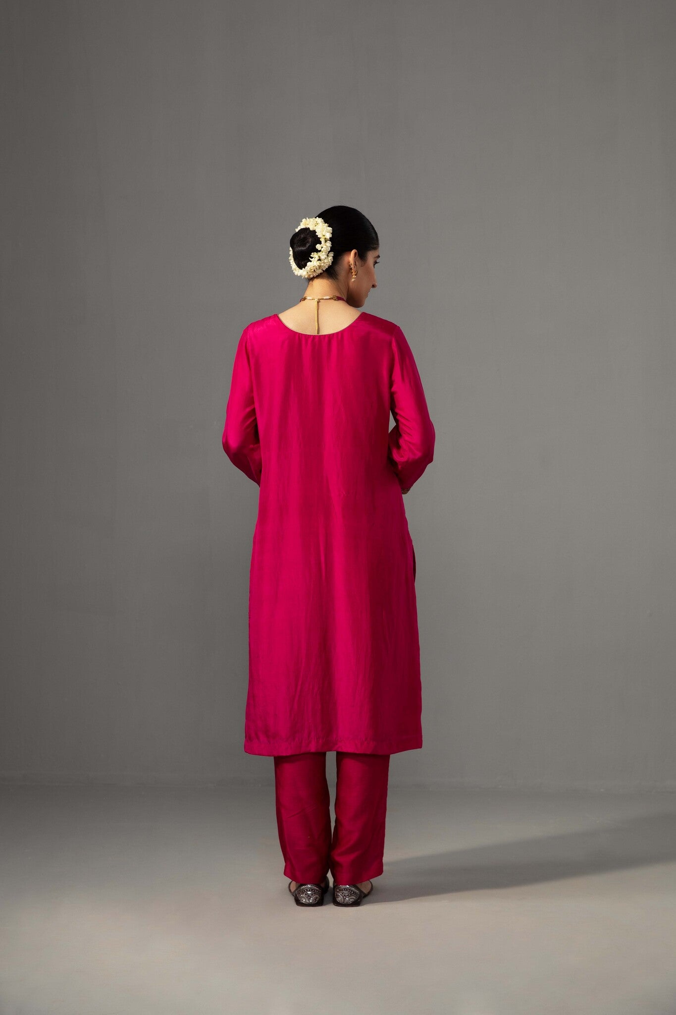 Kushi Kurta Dupatta Set - Fuchsia Pink - CiceroniKurta Set, Festive wearLabel Shreya Sharma