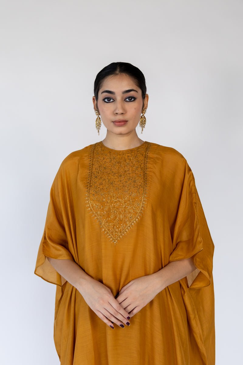 Lailaa Caftan Set - Mustard - CiceroniKaftan SetNirjara