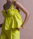 Lime Granadilla Bandeau Co-ord - CiceroniCo-ord SetEkastories