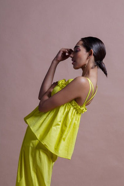 Lime Granadilla Bandeau Co-ord - CiceroniCo-ord SetEkastories