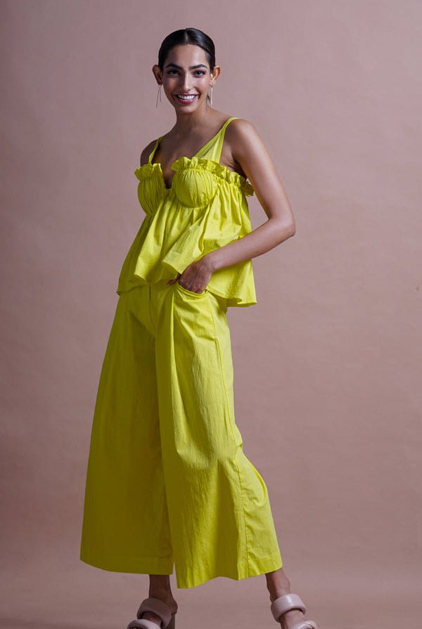 Lime Granadilla Bandeau Co-ord - CiceroniCo-ord SetEkastories