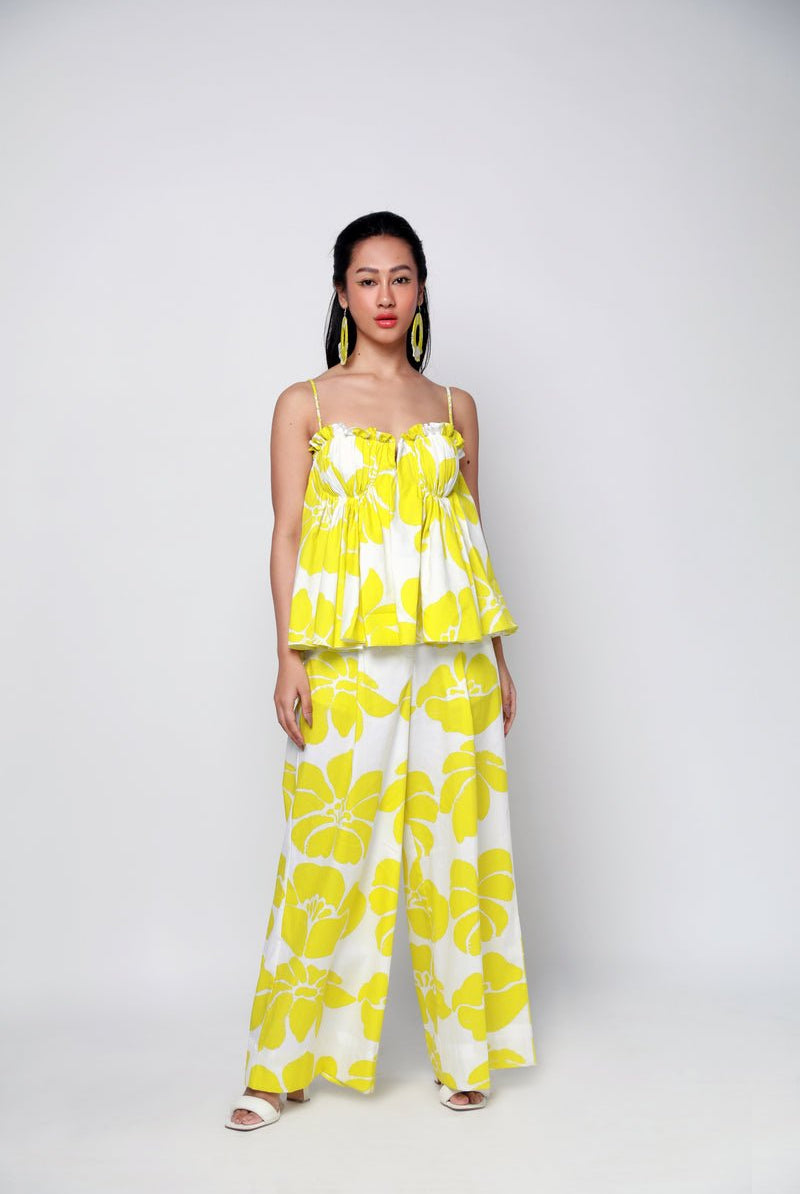 Lime Sonder Bralette Co-ord Set - CiceroniCo-ord SetEkastories