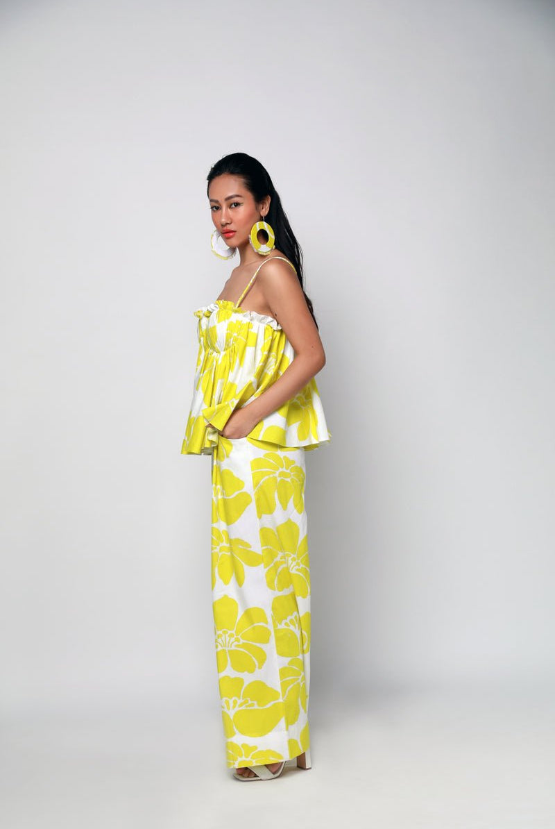 Lime Sonder Bralette Co-ord Set - CiceroniCo-ord SetEkastories