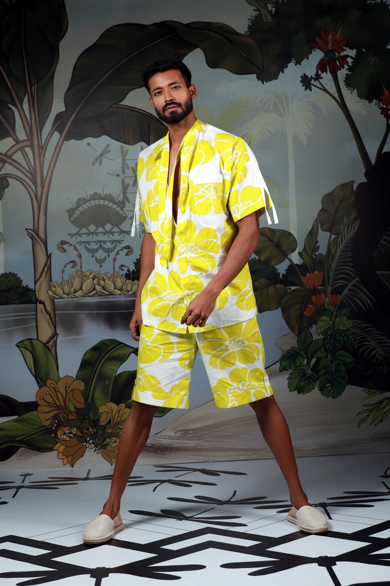 Lime Sonder String Short - CiceroniShortsEkastories