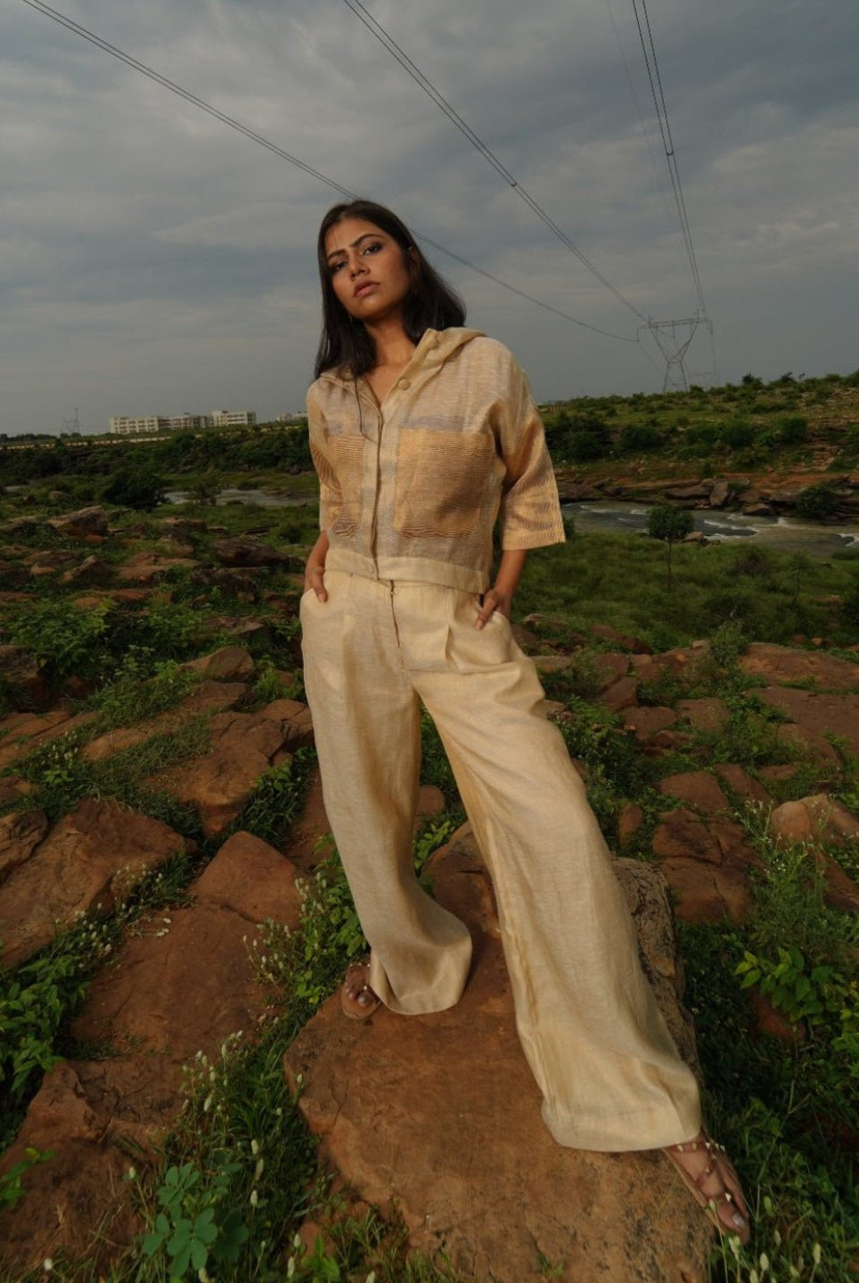 Linen Cotton Set - CiceroniCo-ord SetPriyanca Khanna
