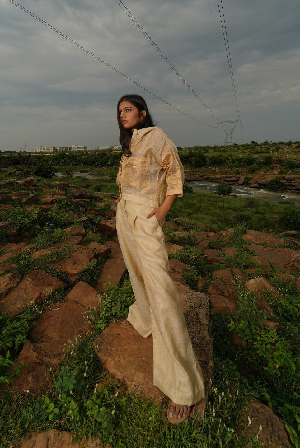 Linen Cotton Set - CiceroniCo-ord SetPriyanca Khanna