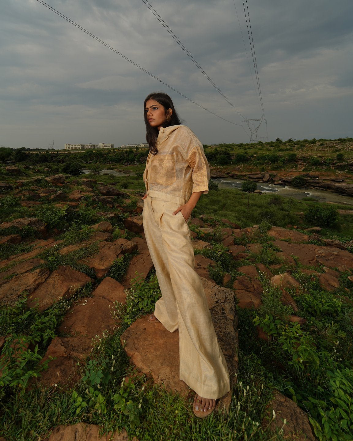 Linen Cotton Set - CiceroniCo-ord SetPriyanca Khanna