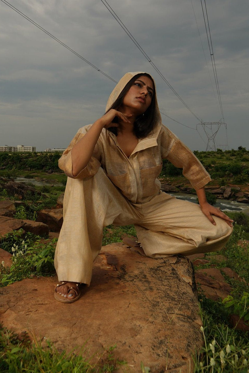 Linen Cotton Set - CiceroniCo-ord SetPriyanca Khanna