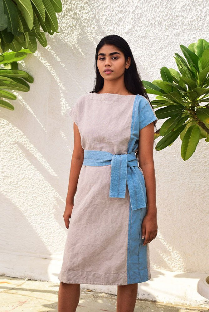 Linen Tunic Dress - CiceroniDressesSonica Sarna