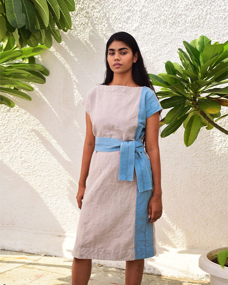 Linen Tunic Dress - CiceroniDressesSonica Sarna