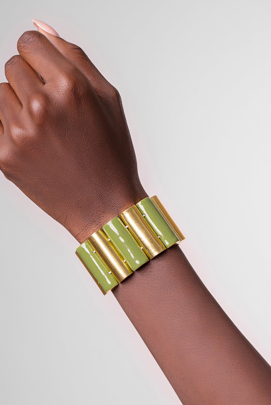 Log Bracelet - Olive - CiceroniBraceletsEquiivalence