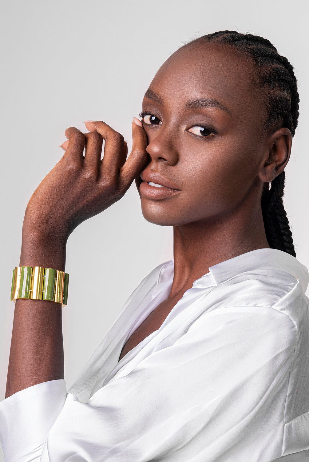 Log Bracelet - Olive - CiceroniBraceletsEquiivalence