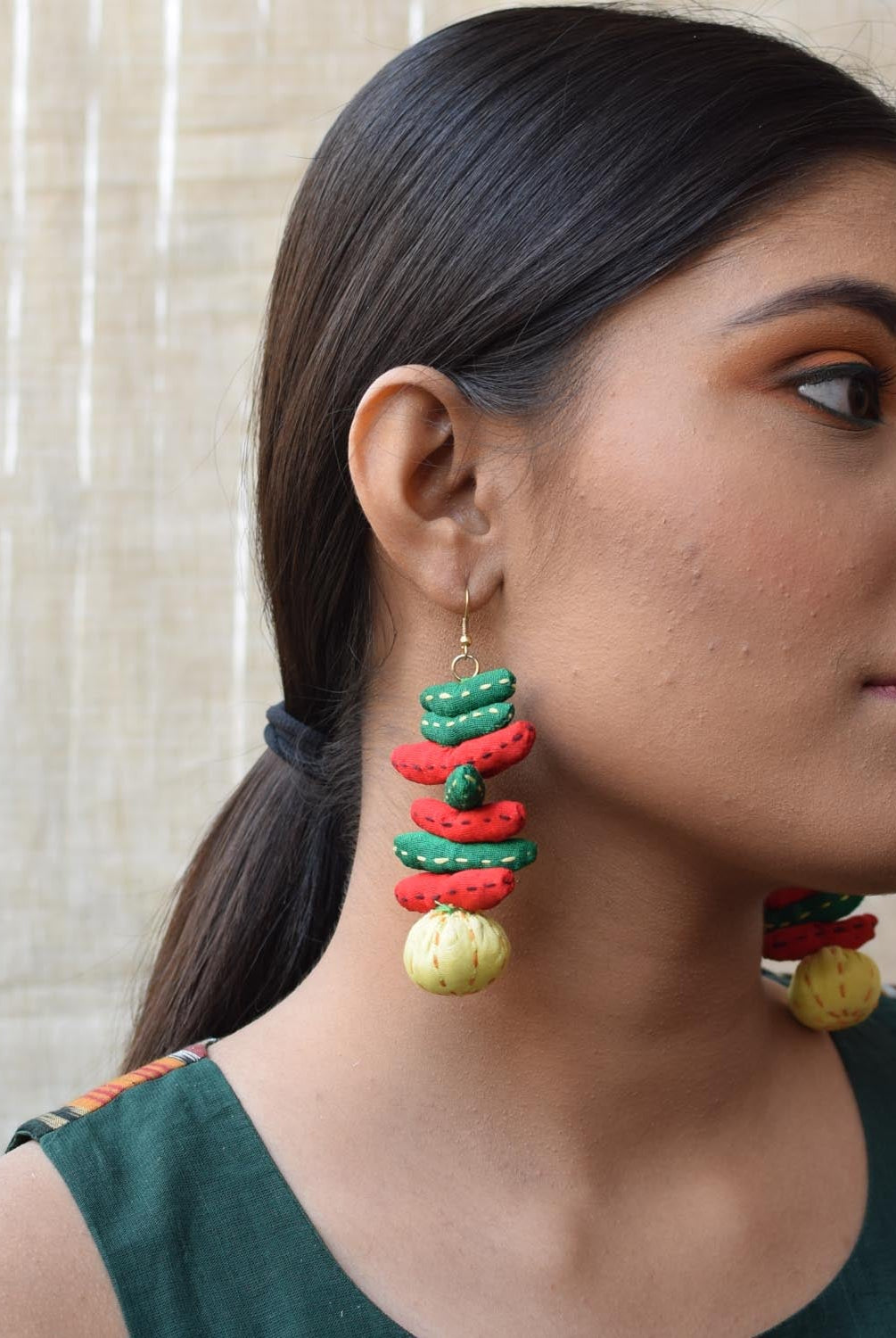 Long Tauk Jhaal Earrings - CiceroniEarringsPaulami