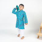 Lotus Printed Kurta Set - CiceroniKurta Set, Festive wearMr. Brat
