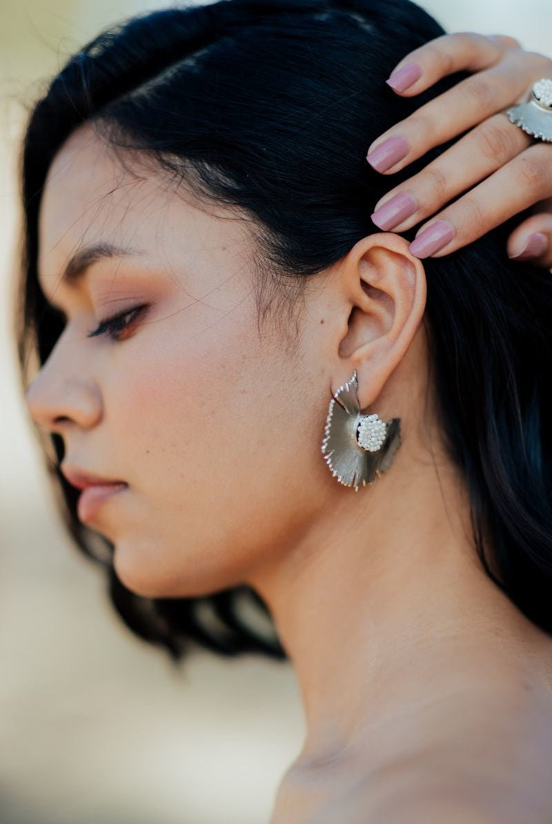 Love-Silver Earring - CiceroniAarjavee