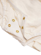 Maheshwari Handwoven Cotton Silk Frock - Dahlia - CiceroniDressesGreendigo