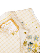 Maheshwari Handwoven Cotton Silk Kurta, Bundi & Pant Set - Pack of 3 - CiceroniKurta SetGreendigo
