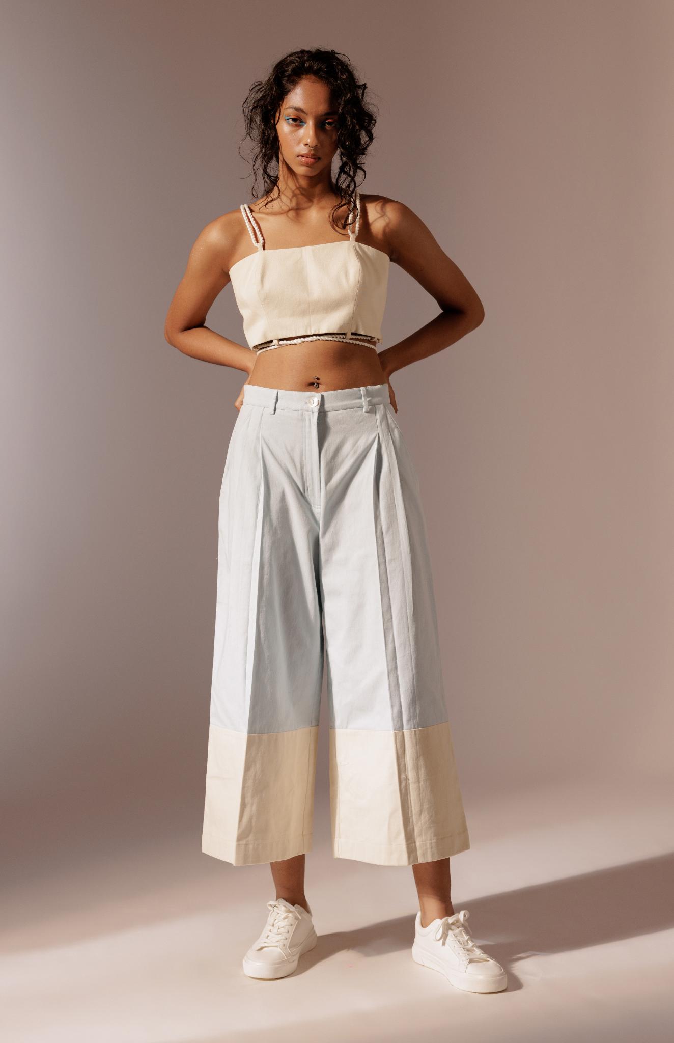 Maia Colour-Block Culottes - CiceroniPantsAdvait