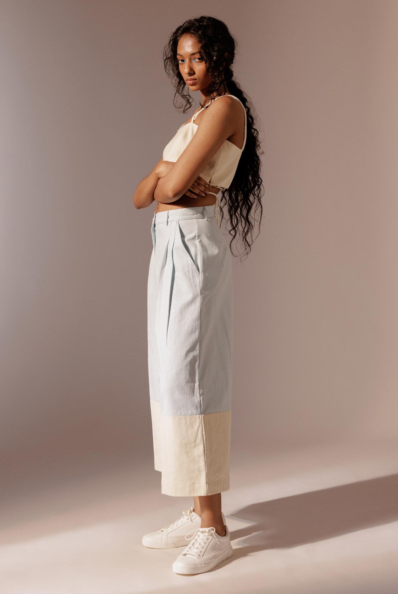 Maia Colour-Block Culottes - CiceroniPantsAdvait