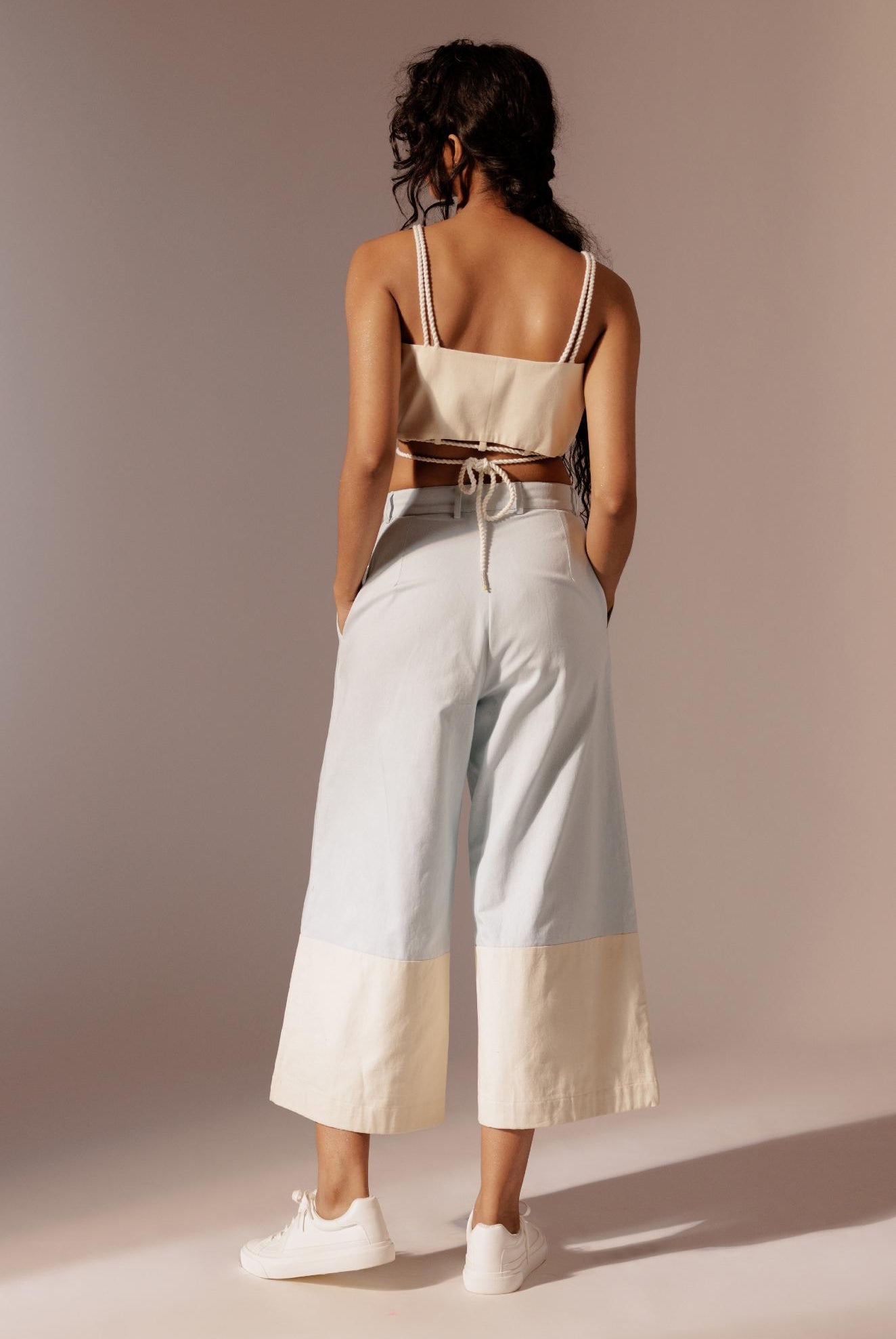 Maia Colour-Block Culottes - CiceroniPantsAdvait