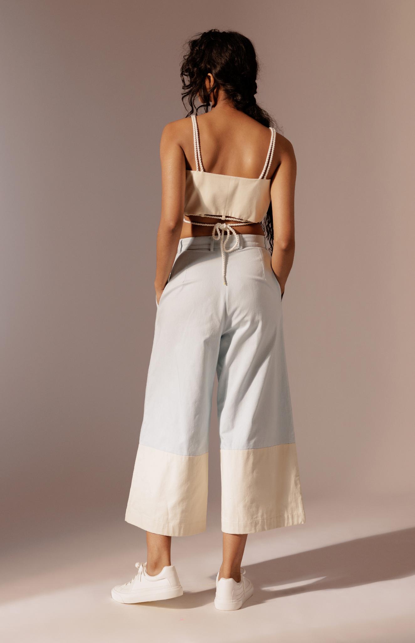 Maia Colour-Block Culottes - CiceroniPantsAdvait