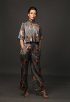 Majestic Cat Pleated Co-Ord - CiceroniCo-ord SetEkastories