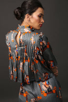 Majestic Cat Pleated Co-Ord - CiceroniCo-ord SetEkastories