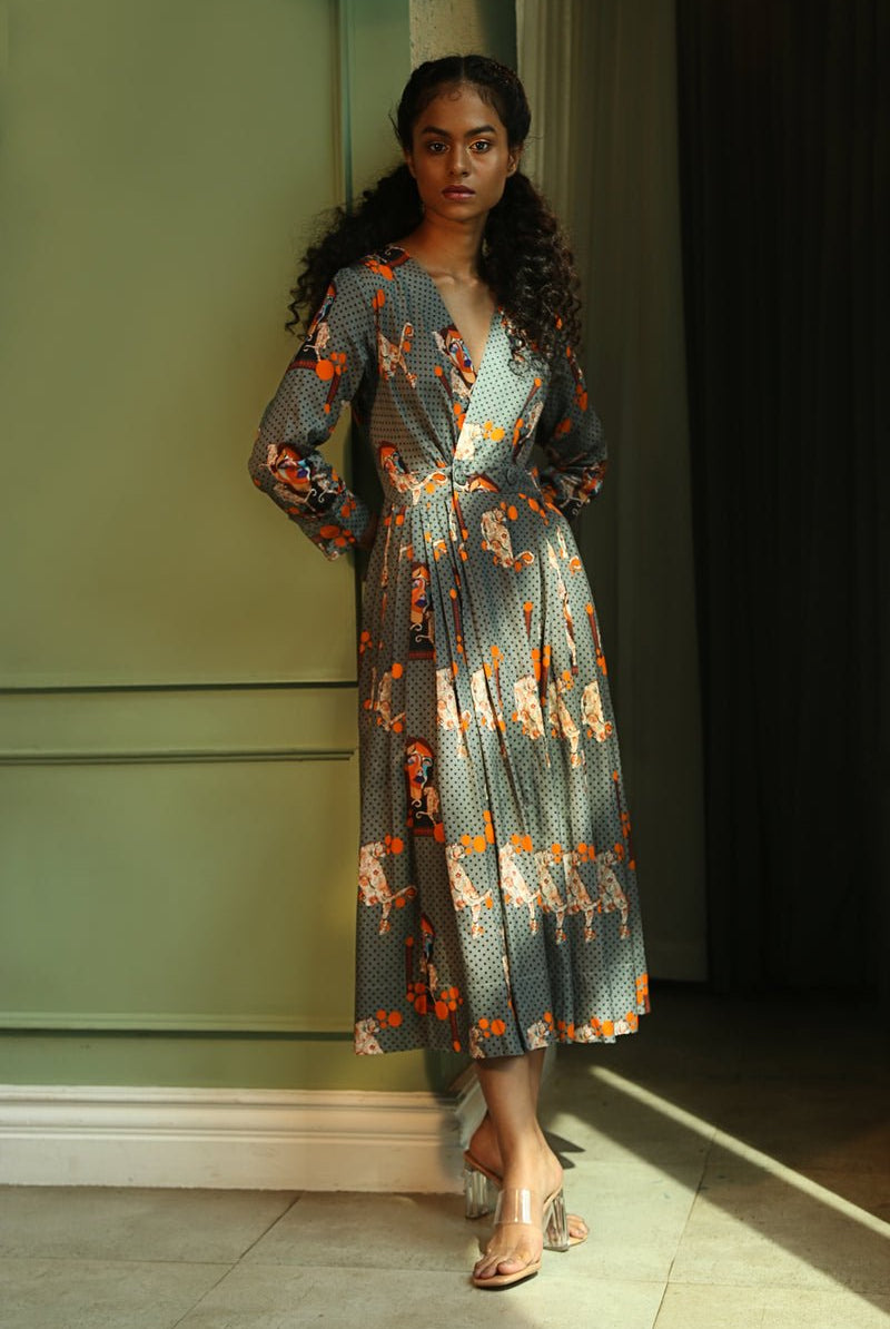 Majestic Smocking Dress - CiceroniDressesEkastories