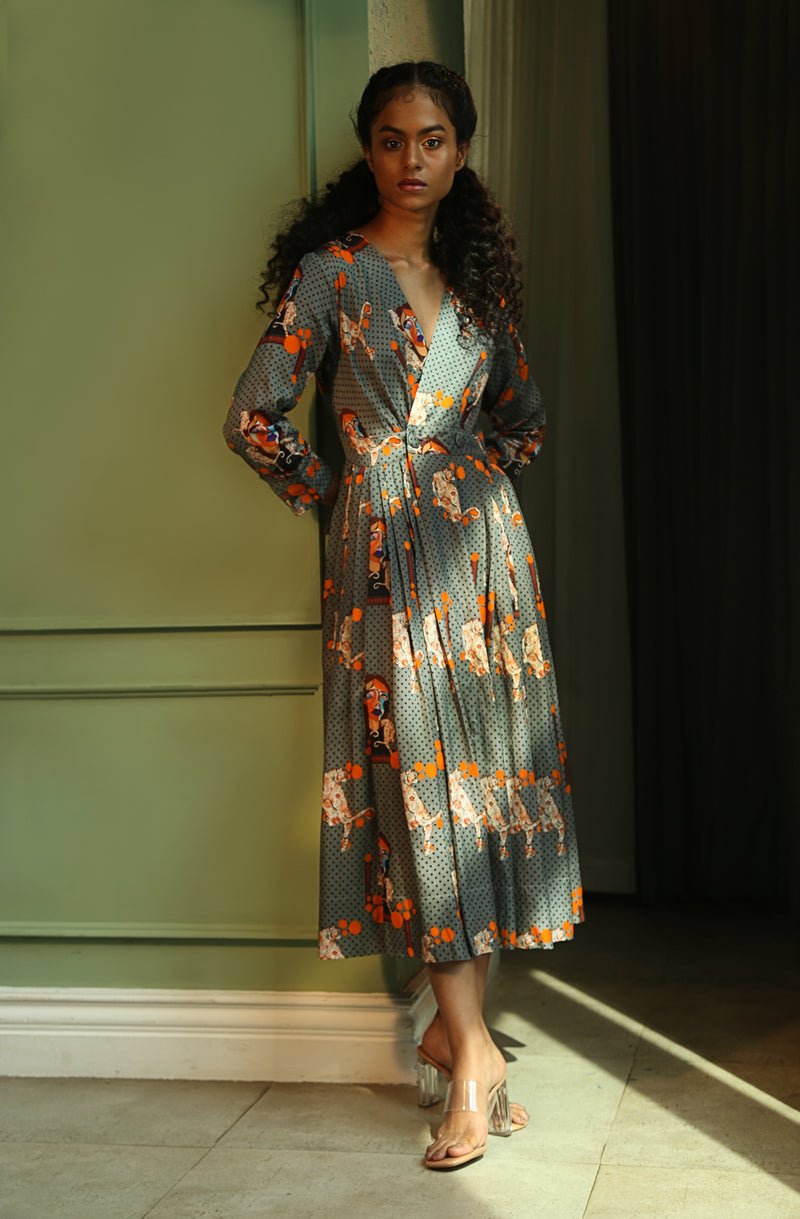 Majestic Smocking Dress - CiceroniDressesEkastories