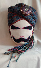 Maldhari Man Cushion - Blue - CiceroniCushionD I T I