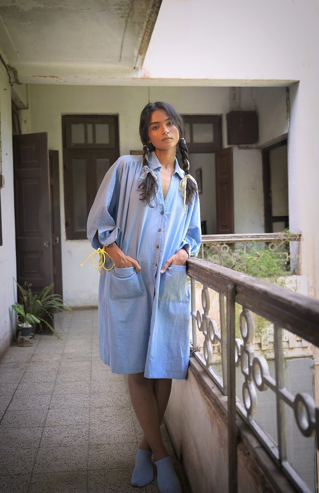 Mavi Shirt Dress - CiceroniDressesDeeta