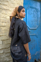 Mens Hand Embroidered Pure Linen Shirt - Buzzing Bees - CiceroniShirtCultura Studio