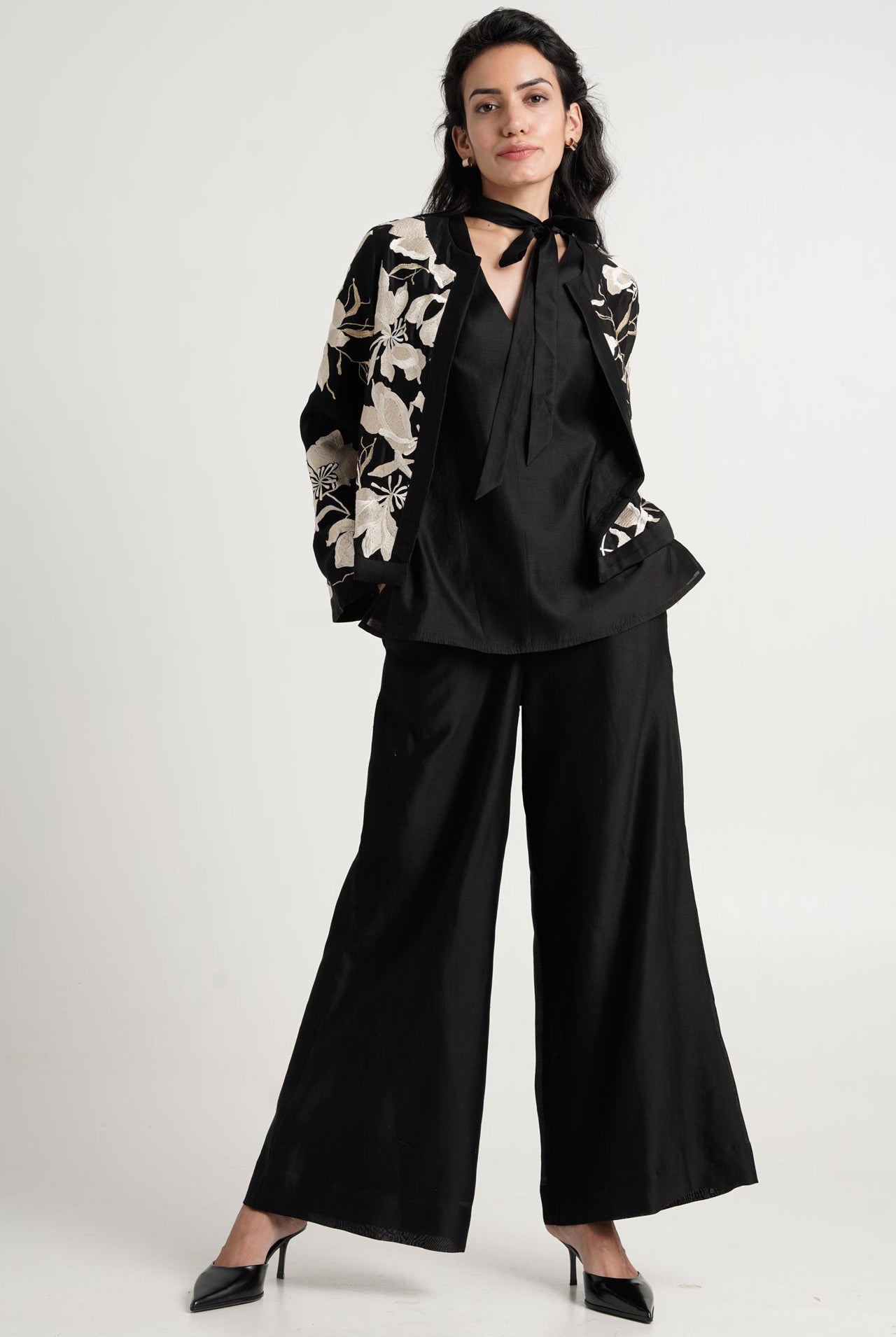 Milan - Dark Skies Shrug Co-ord Set of 3 - CiceroniCo-ord SetMadder Much