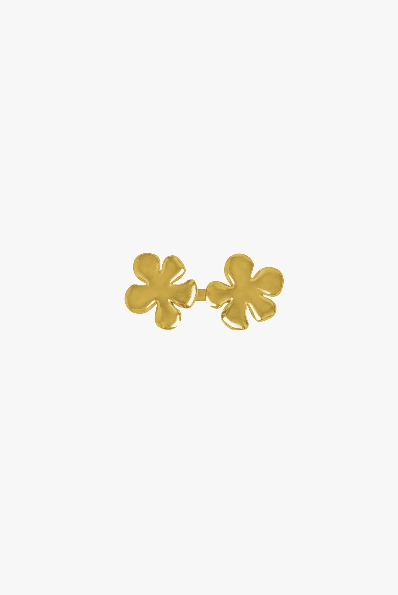 Mini Flora Ring - Gold Tone - CiceroniRingEquiivalence