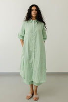 Mint Cotton Tunic and Pants Set - CiceroniCo-ord SetSilai Studio
