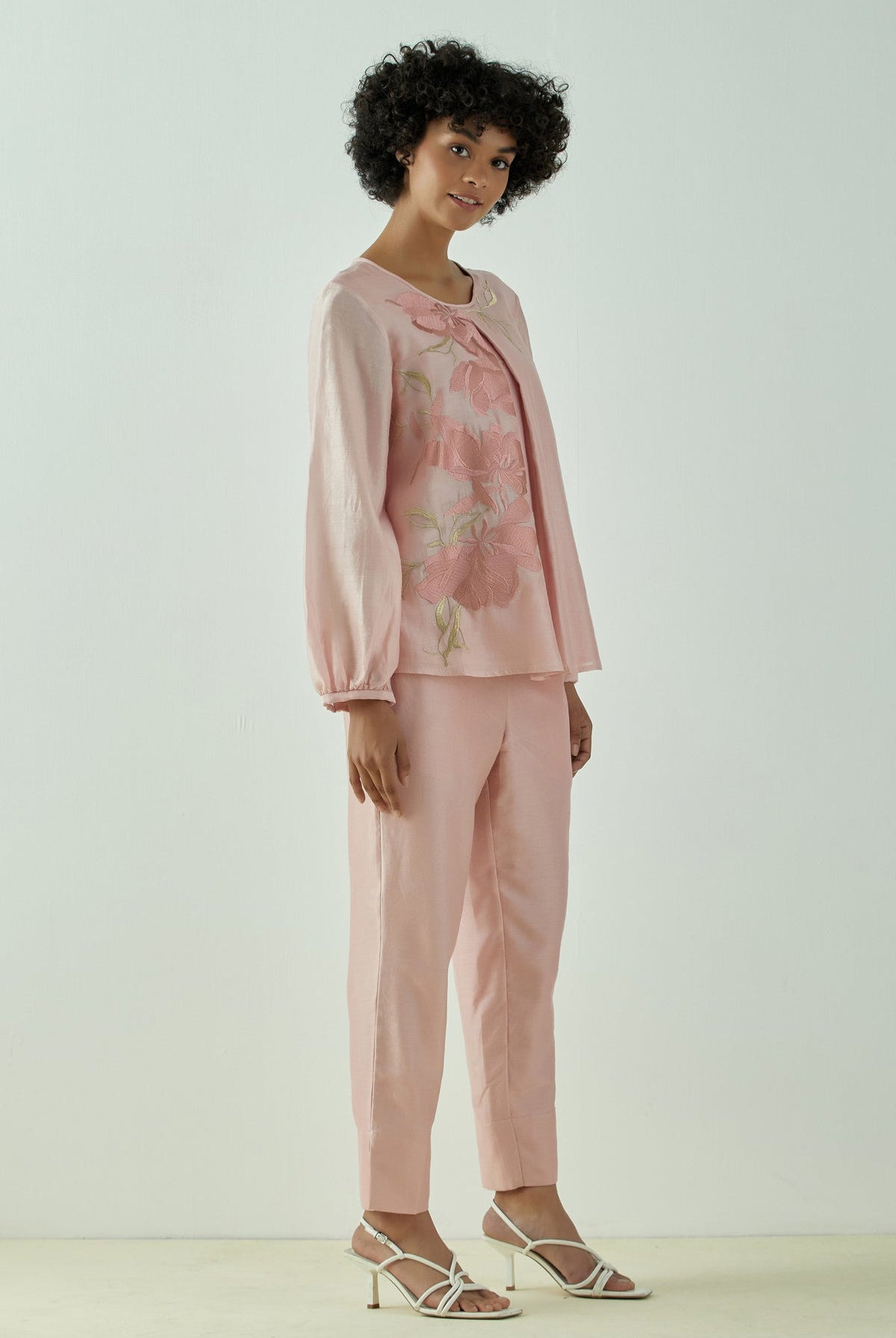 Miriam - Demure Top with Ankle Pants - CiceroniCo-ord SetMadder Much