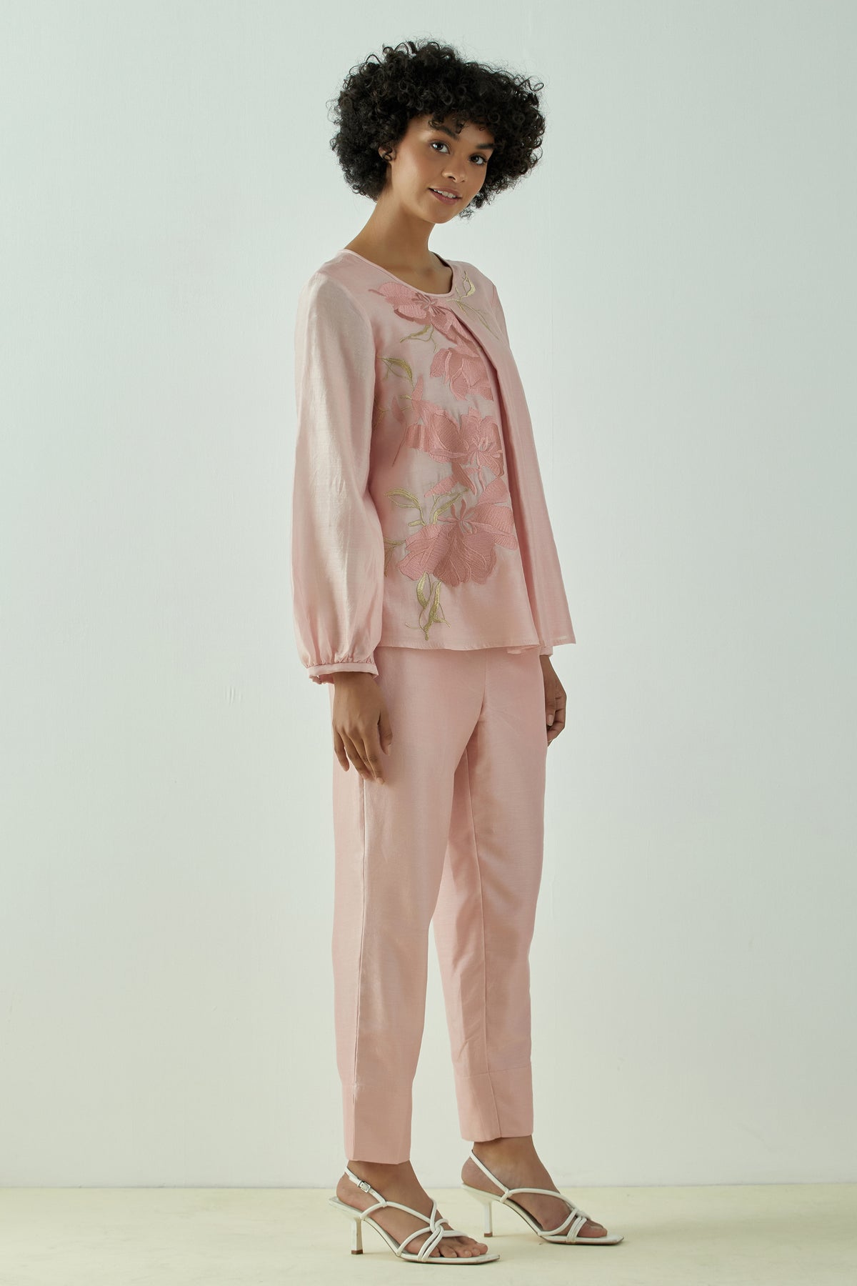 Miriam - Demure Top with Ankle Pants - CiceroniCo-ord SetMadder Much