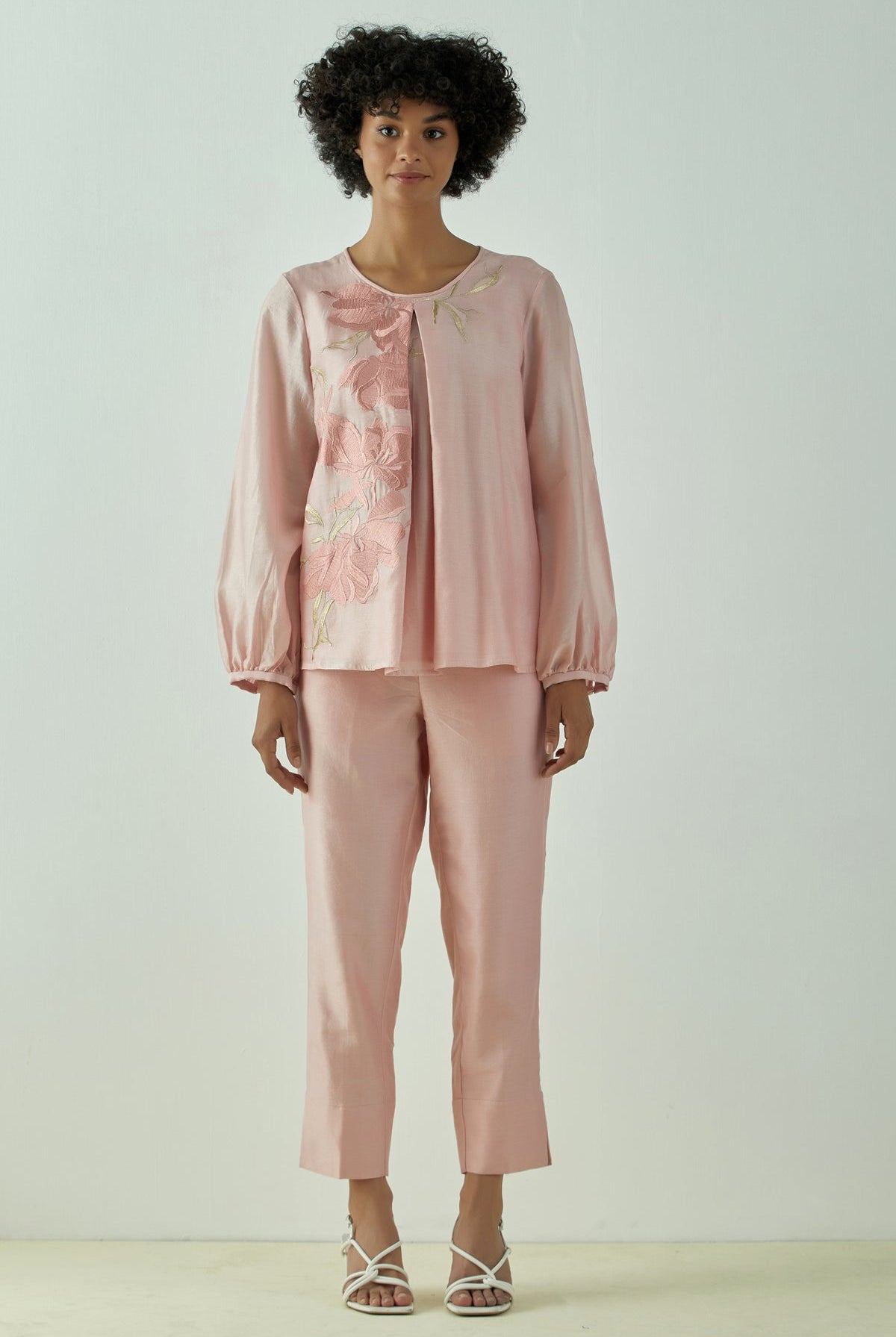 Miriam - Demure Top with Ankle Pants - CiceroniCo-ord SetMadder Much