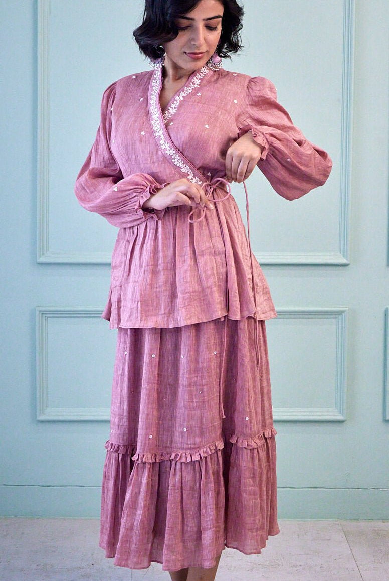 Mist Wrap-Around Top - CiceroniTopsAmbrosia