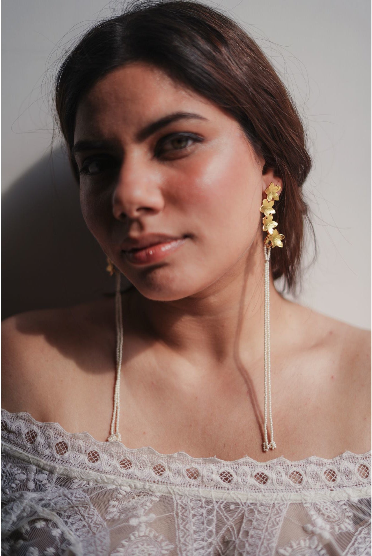 Mogra Cuffs in Gold - CiceroniAarjavee