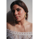 Mogra Cuffs in Gold - CiceroniAarjavee