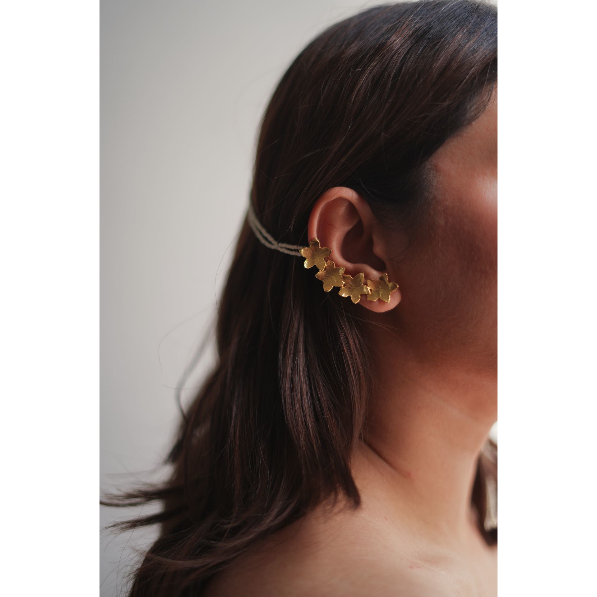 Mogra Cuffs in Gold - CiceroniAarjavee