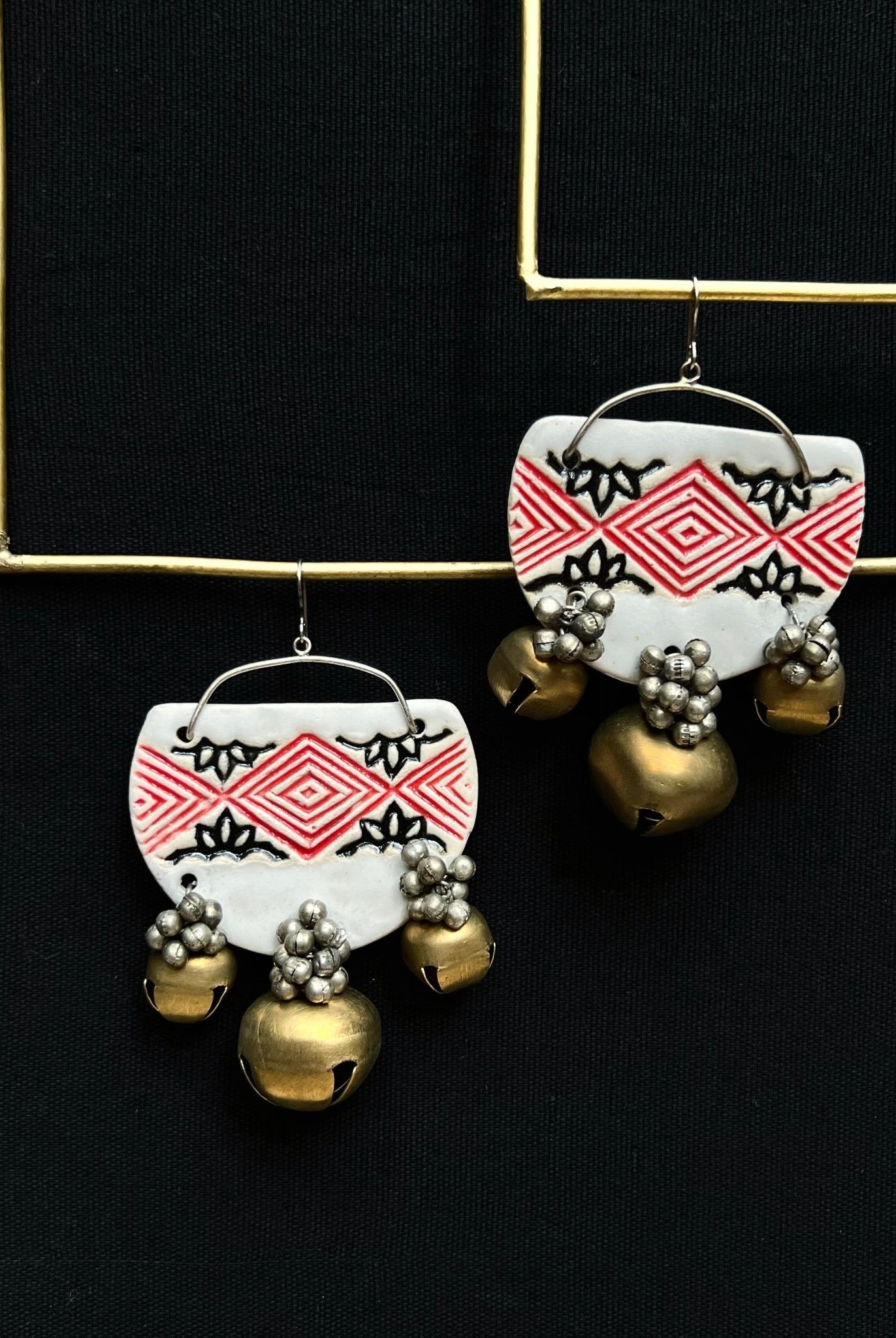 Mohar - Ardh Vratt Earrings - CiceroniEarringsChaakmaati