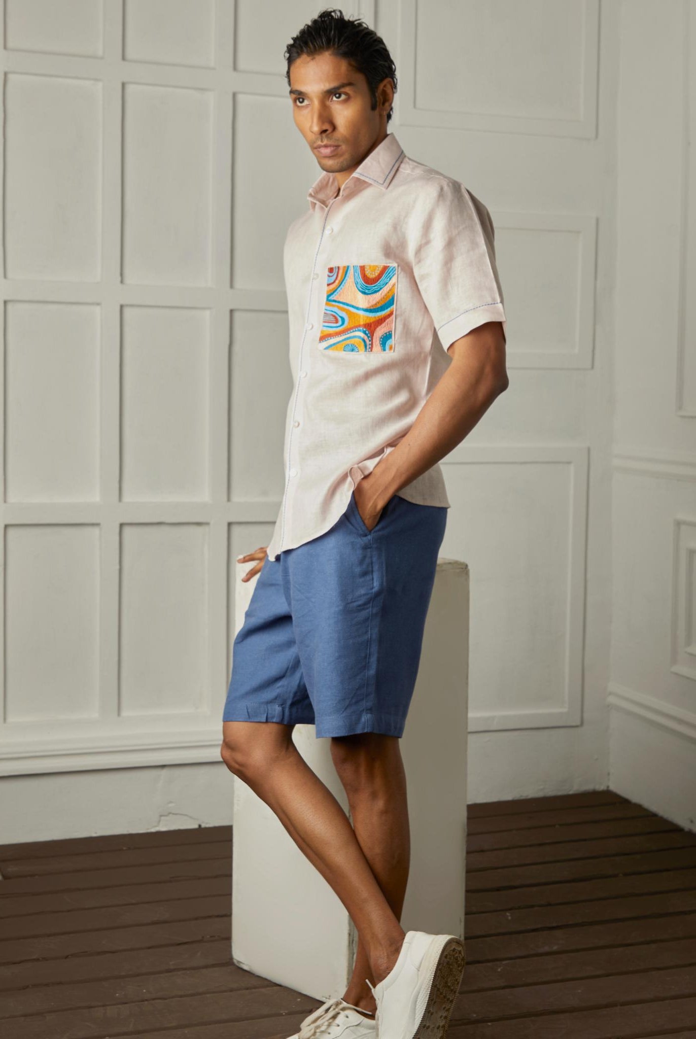 Moonrise Mens Shirt - CiceroniShirtsArtbeats by Keerthana