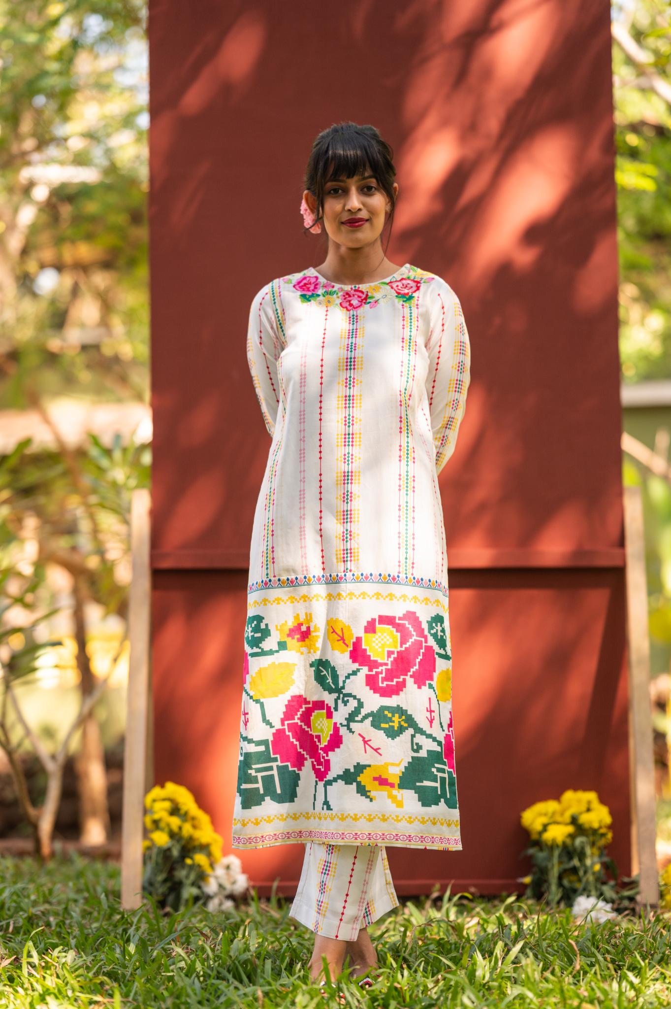 Morning Primerose Kurta Set - CiceroniKurta SetPrachi Kamat