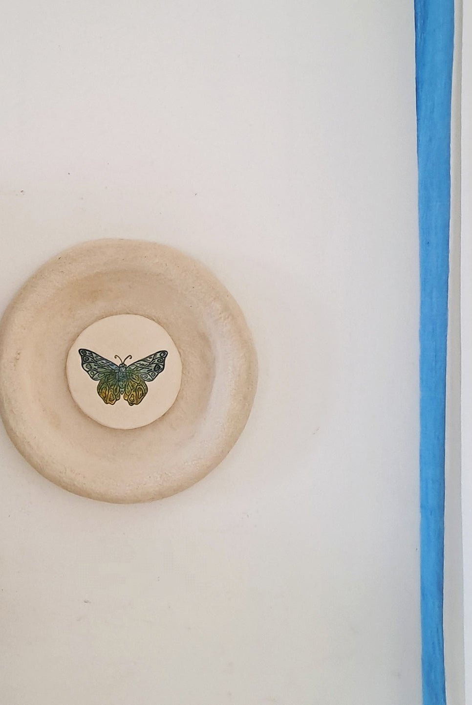 Moth Wall Plate - CiceroniWall ArtAranya Earthcraft