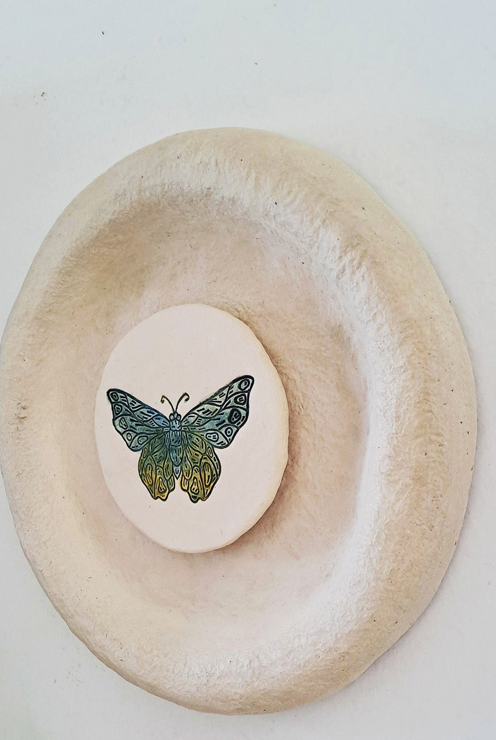 Moth Wall Plate - CiceroniWall ArtAranya Earthcraft