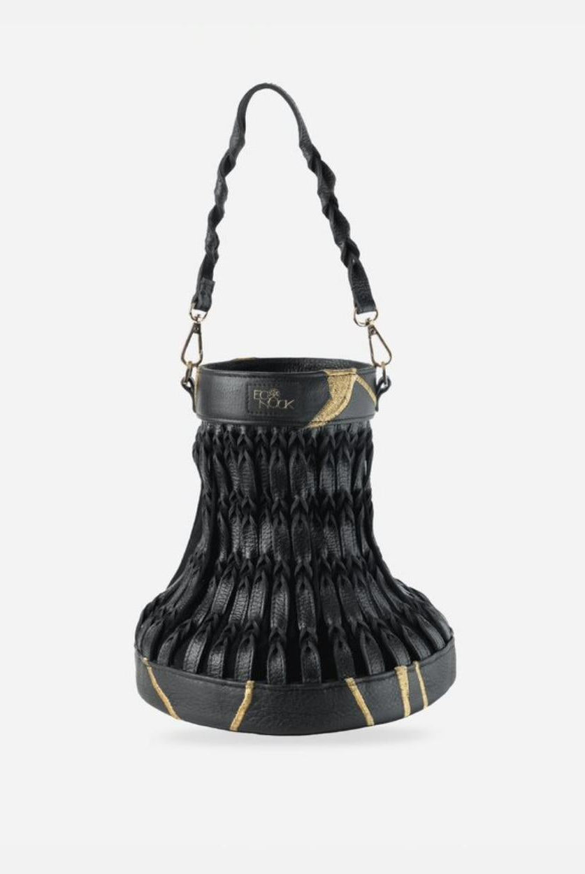 Motoyo Bucket Bag in Black - CiceroniBagEconock