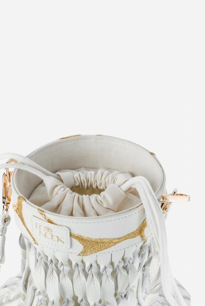 Motoyo Bucket Bag in Ivory - CiceroniBagEconock
