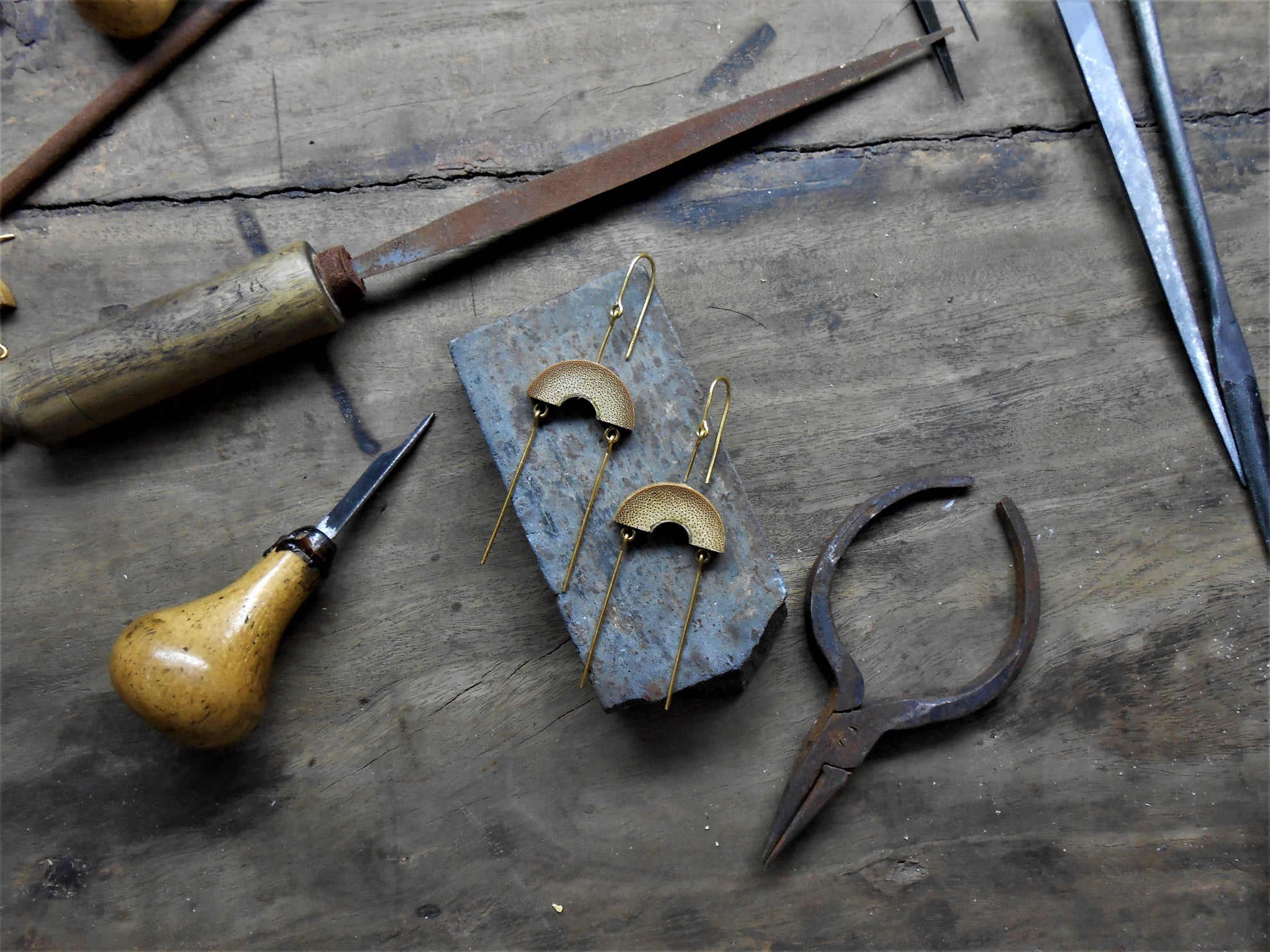 MUSKAAN Gold Dangle - CiceroniBaka